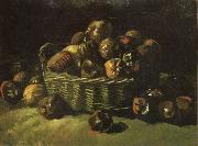 Vincent Van Gogh Still life with Basket of Apples (nn04) France oil painting reproduction